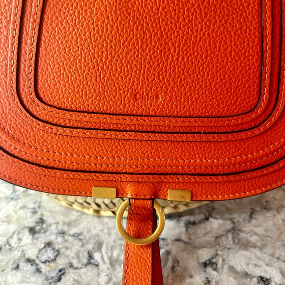 SOLD ***
Chloe Marcie Basket tote bag - Picture 2 of 6